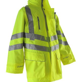 Pulsar®  hi visibility un lined storm jacket - P421