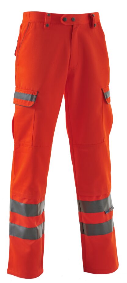 Pulsarail®  hi visibility orange teflon coated combat trousers GO/RT 3279- PR336