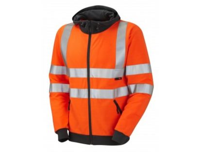Leo Saunton Hi viz Hooded Sweatshirt