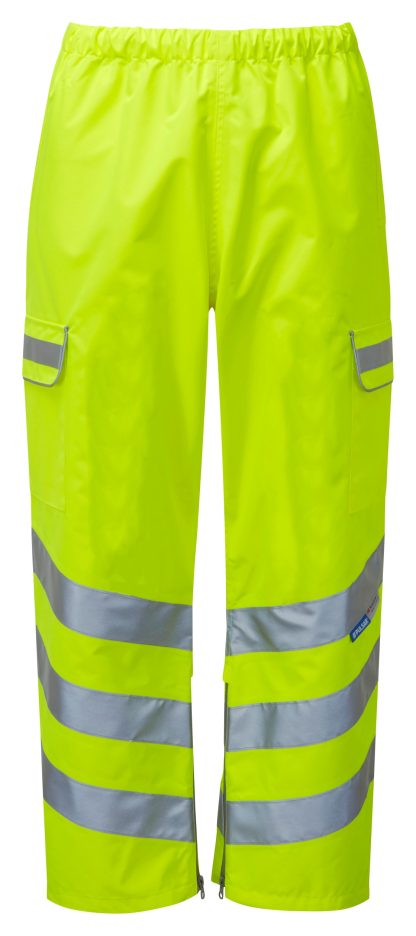 Pulsar® Hi Visibility Waterproof Trouser Yellow P206,