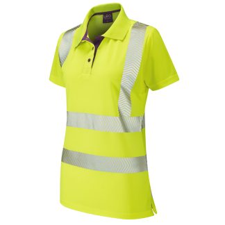 Pippacott  Coolviz Ultra Ladies Polo Shirt Yellow - PL03