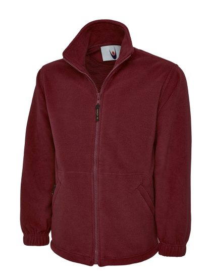 Classic Full Zip Micro Fleece Jacket UC604 Uneek - Image 5