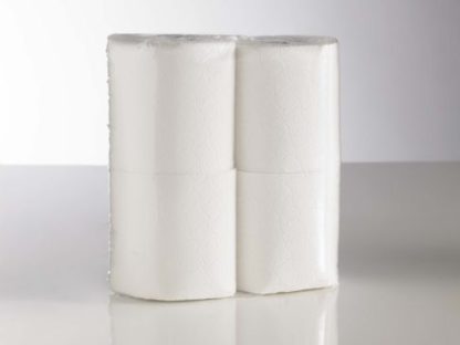 320 Sheet Toilet Rolls  Plain Wrap -2 ply product - case of 36
