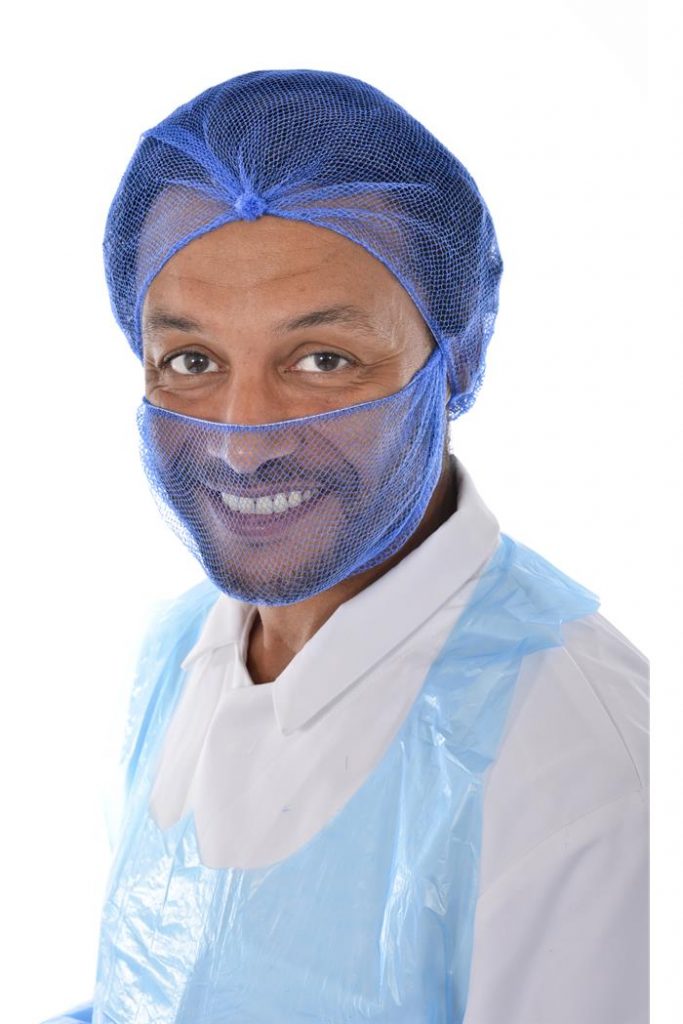 Net beard snood net .Detectable ring of 36 CR Safety Consumables