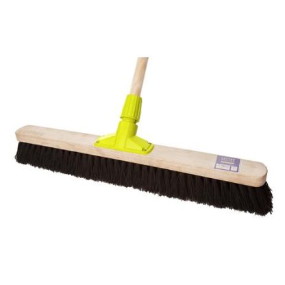 24" Coco Broom Head c/w Socket Cottam