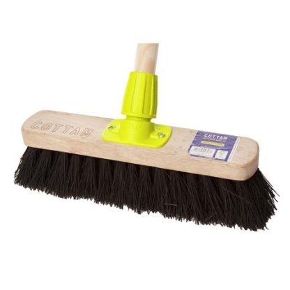 11" Bassine Broom Head c/.w socket Cottam