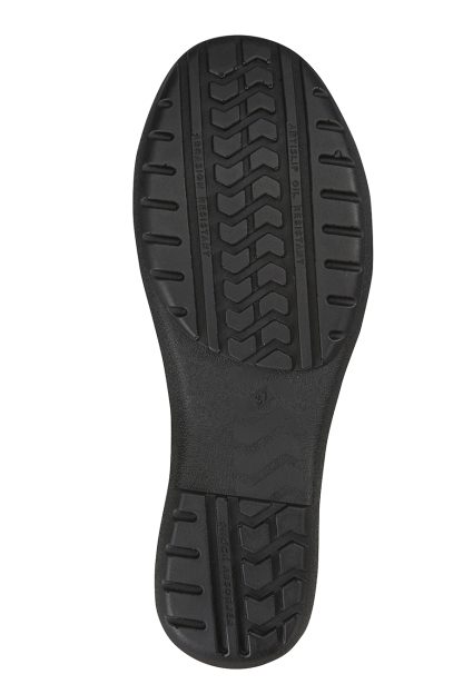 Rock fall Topaz ladies black leather safety shoe - VX530 - Image 2