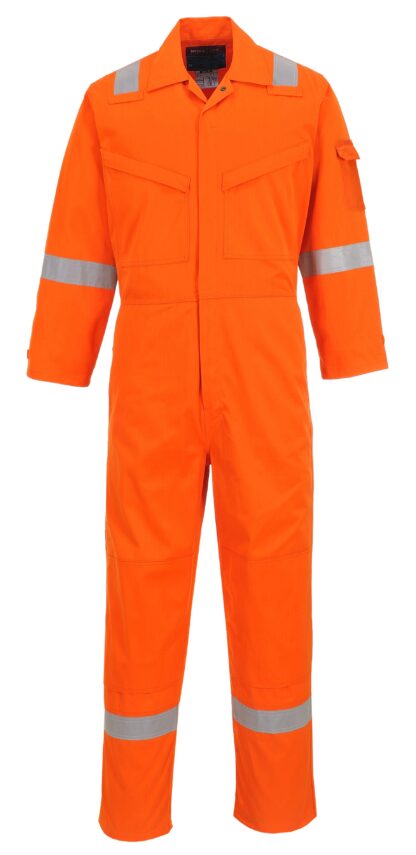 Flame Retardant Coverall - Anti Static Inherent Light Weight Fabric - 150g