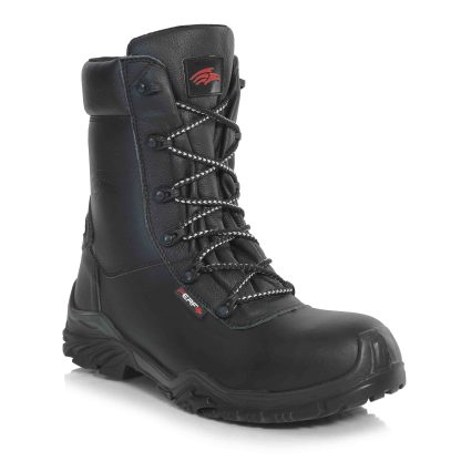 Platform Lightweight Side Zip Combat Boot-Black - PB303-BLK Performance Brands