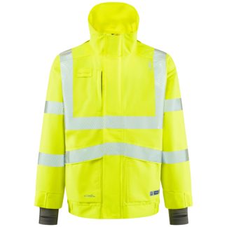 DARTMOOR ISO 20471 Class 3 EcoViz 15K  Perfomance Breathable Bomber Jacket Yellow - J05 Leo