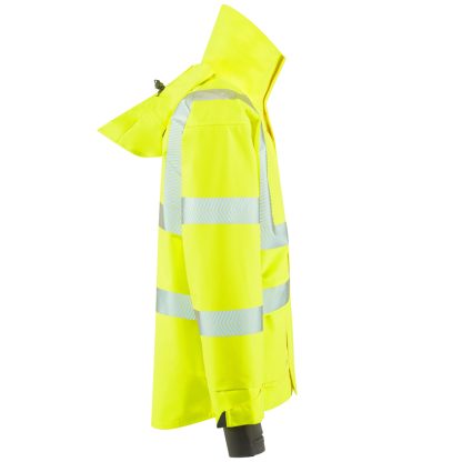 DARTMOOR ISO 20471 Class 3 EcoViz 15K  Perfomance Breathable Bomber Jacket Yellow - J05 Leo - Image 3