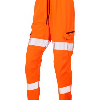 Hawkridge ISO 20471 Class 1 EcoViz 4X Jog Trouser Orange - JT01 Leo