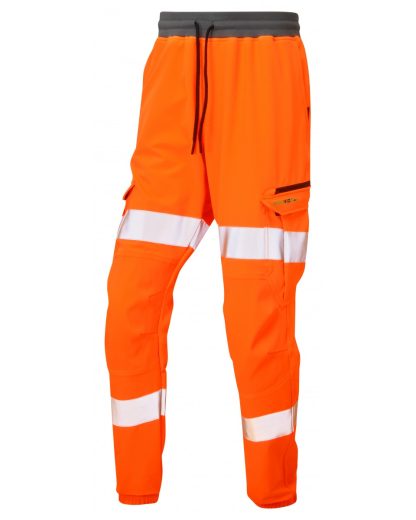 Hawkridge ISO 20471 Class 1 EcoViz 4X Jog Trouser Orange - JT01 Leo
