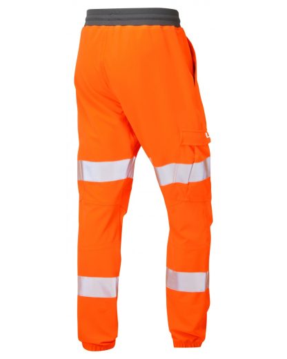 Hawkridge ISO 20471 Class 1 EcoViz 4X Jog Trouser Orange - JT01 Leo - Image 2