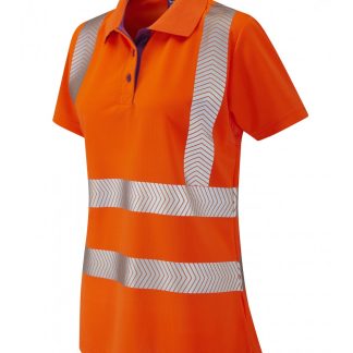 Pippacott  Coolviz Ultra Ladies Polo Shirt Orange - PL03-O