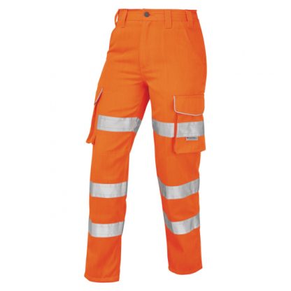 Pennymoor Poly/Cotton Women's Cargo Trouser Orange - CL01 O
