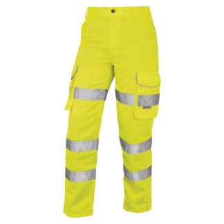 Pennymoor Ladies Poly/Cotton Women's Cargo Trouser Yellow - CL01Y