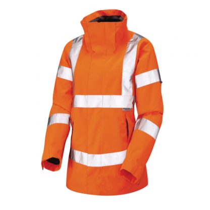 Rosemoor Ladies Waterproof and Breathable Jacket Orange - JL04 O - Leo