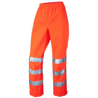 Hannaford Waterproof and Breathable Ladies Overtrouser Orange - LL02 O - Leo