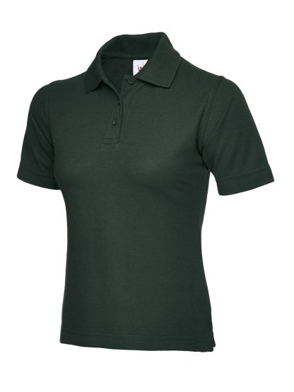 Ladies Classic Poloshirt - 220GSM - Uneek - Image 4