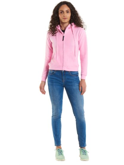 Ladies Classic Full Zip Hooded Sweatshirt - 300GSM - Uneek