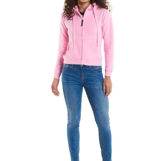 Ladies Classic Full Zip Hooded Sweatshirt - 300GSM - Uneek