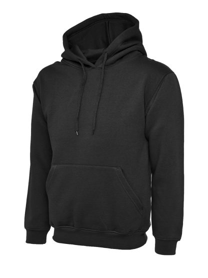 Ladies Deluxe Hooded Sweatshirt - 280GSM - Uneek - Image 3