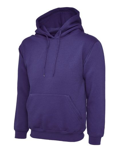 Ladies Deluxe Hooded Sweatshirt - 280GSM - Uneek - Image 2