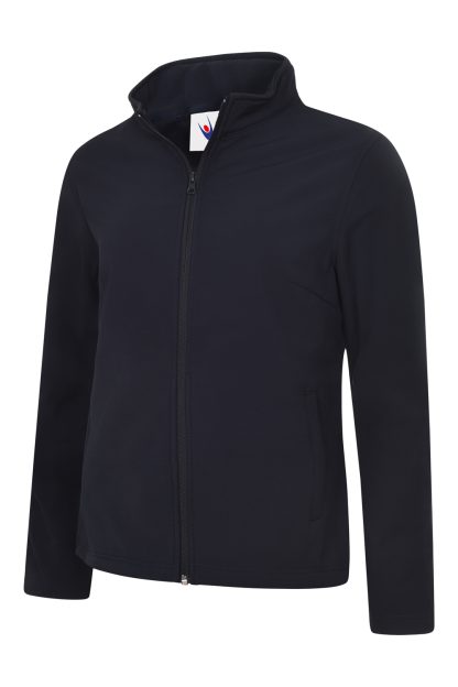 Ladies Classic Full Zip Soft Shell Jacket - Uneek - Image 2