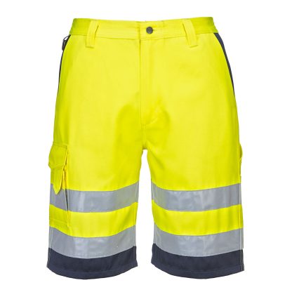 Portwest E043 Hi Visibility Multi Pocket Work Shorts