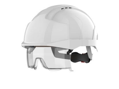 JSP EVO® VISTAlens® Safety Helmet with Integrated Eyewear - Vented -AMB-170-004-F00