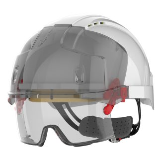 JSP EVO® VISTAlens® Safety Helmet with Integrated Eyewear - Vented -AMB-170-005-F00