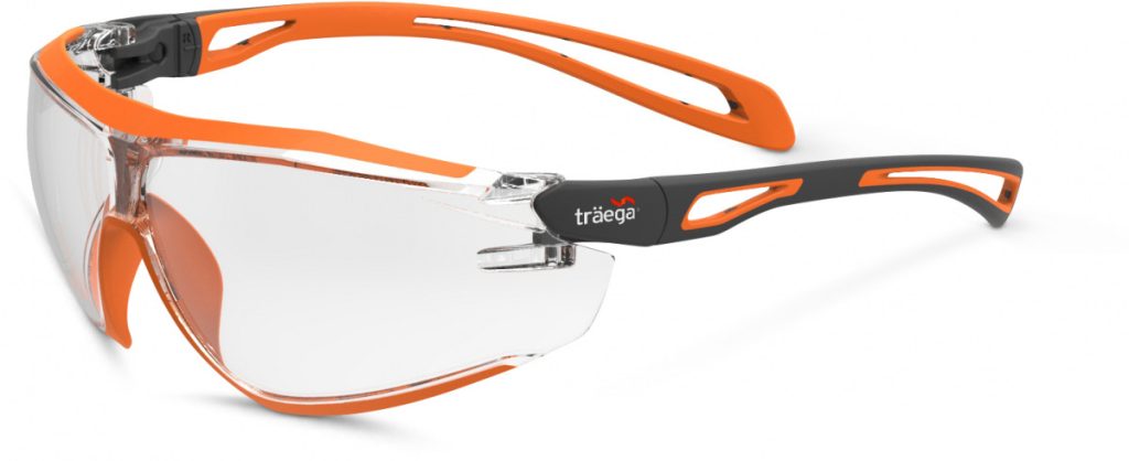 UCI Traega Como Premium Safety Glasses - KN rated Clear Lens