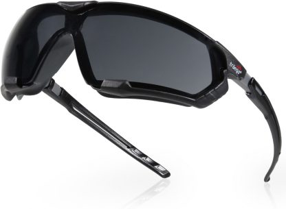 UCI Luga safety glasses with detachable side arms and headband Smoke lens - Spoggle - Image 3