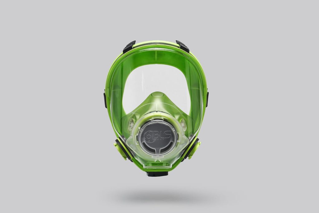 BLS 5700 full face respirator with silicone face seal-bayonet filter connection for 200 series filters