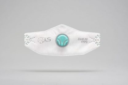 BLS ZerO33 FFP3 R D fold flat respirator - box of 8