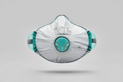 BLS ZerO32 FFP3 R D Respirator with full face seal and adjustable straps - box of 5