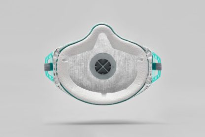 BLS ZerO32 FFP3 R D Respirator with full face seal and adjustable straps - box of 5 - Image 3