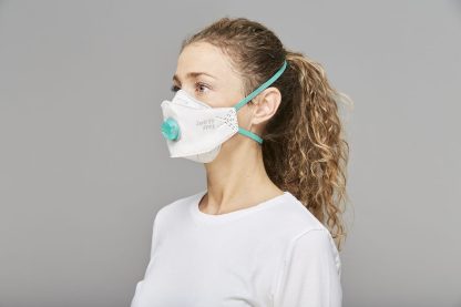 BLS ZerO33 FFP3 R D fold flat respirator - box of 8 - Image 3