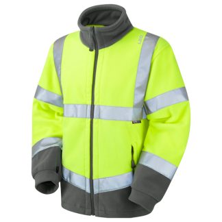 HARTLAND Leo EcoViz Yellow Fleece Jacket FO1-Y
