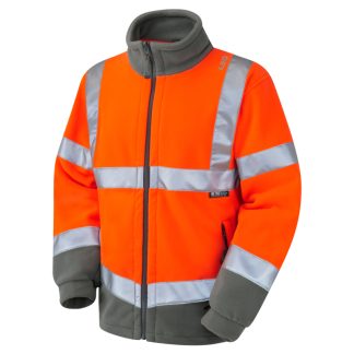 HARTLAND Leo EcoViz Orange Fleece Jacket FO1-O