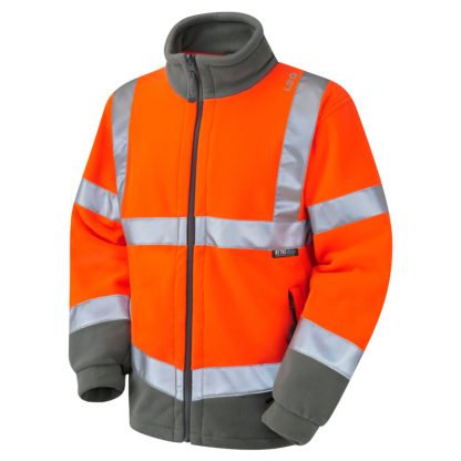 HARTLAND Leo EcoViz Orange Fleece Jacket FO1-O
