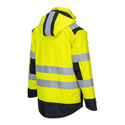 Modaflame Rain+ Hi-Vis Multi-Norm Contrast FR Jacket - Image 5