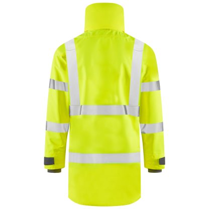 EASTLEIGH Leo EcoViz 10K Performance Breathable Yellow Anorak - AO7 - Image 3