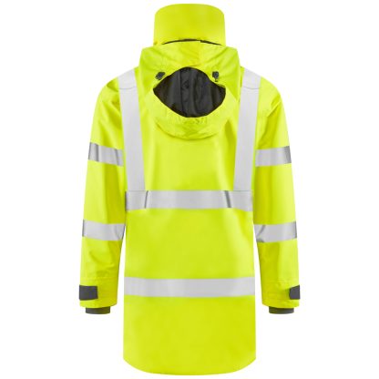 EASTLEIGH Leo EcoViz 10K Performance Breathable Yellow Anorak - AO7 - Image 5