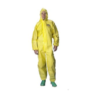 Lakeland PVC Type 3&4 Yellow Chemical Coverall EPVC428V
