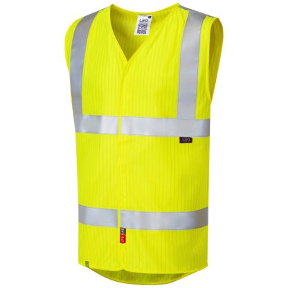 CLIFTON Leo EcoViz LFS/AS Waistcoat (EN 14116 & EN 1149) - Yellow