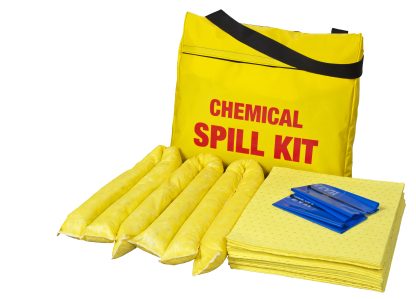 Chemical spill kit in vinyl bag - 45 litres