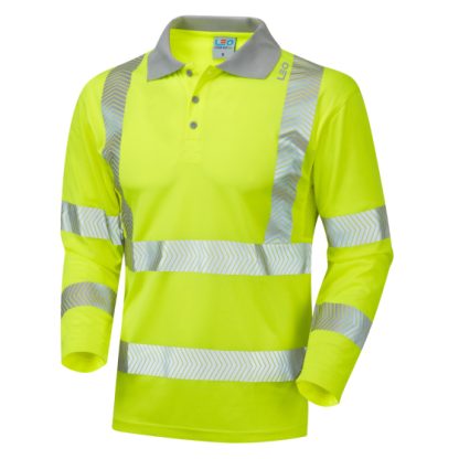 BARRICANE Leo EcoViz Performance+ Sleeved Polo Shirt - Image 3