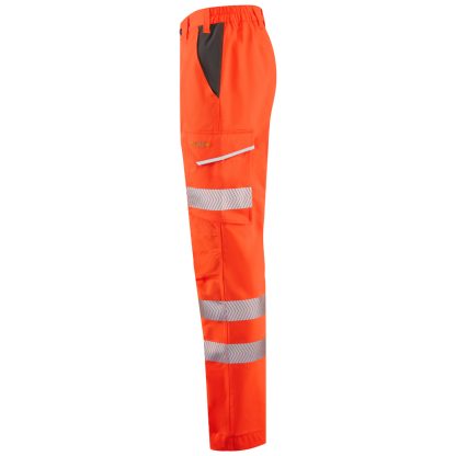 WINSFORD Leo EcoViz Lightweight Polyester Stretch Cargo Trouser - orange - Image 3